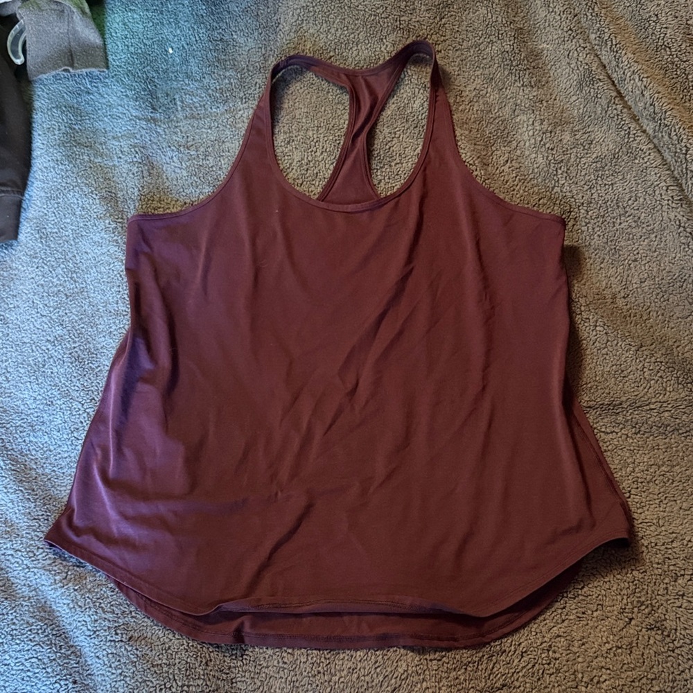 Lululemon Womens Racerback Tank Top - Plum